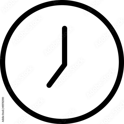 clock seven icon flat vector