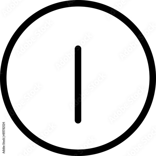 clock twelve thirty icon flat vector