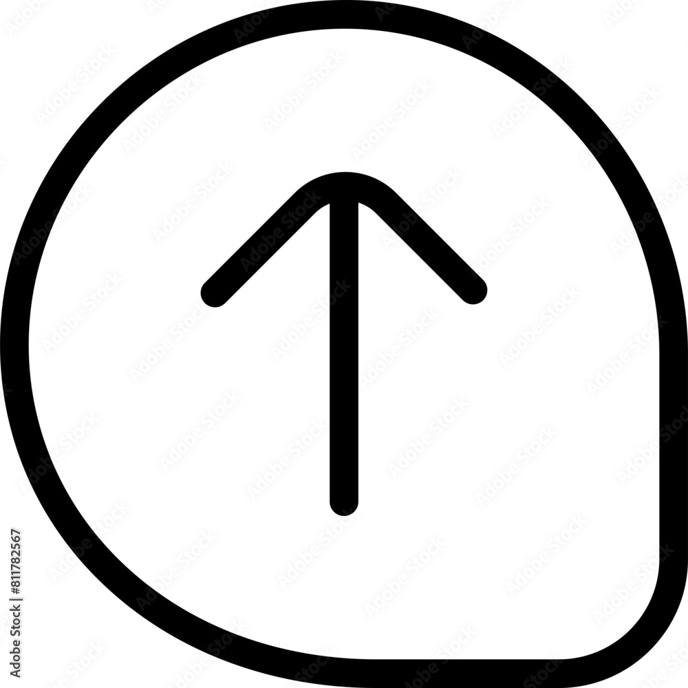 comment arrow up icon flat vector comment arrow up icon flat vector