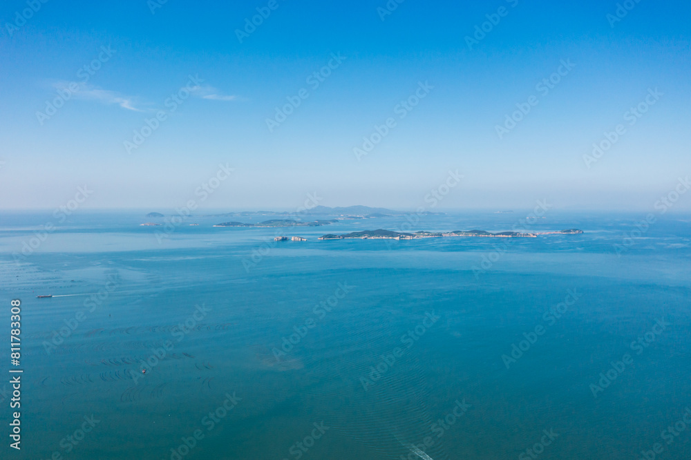 Aerial photography of Dalian Changshan Islands Aerial photography of Dalian Changshan Islands