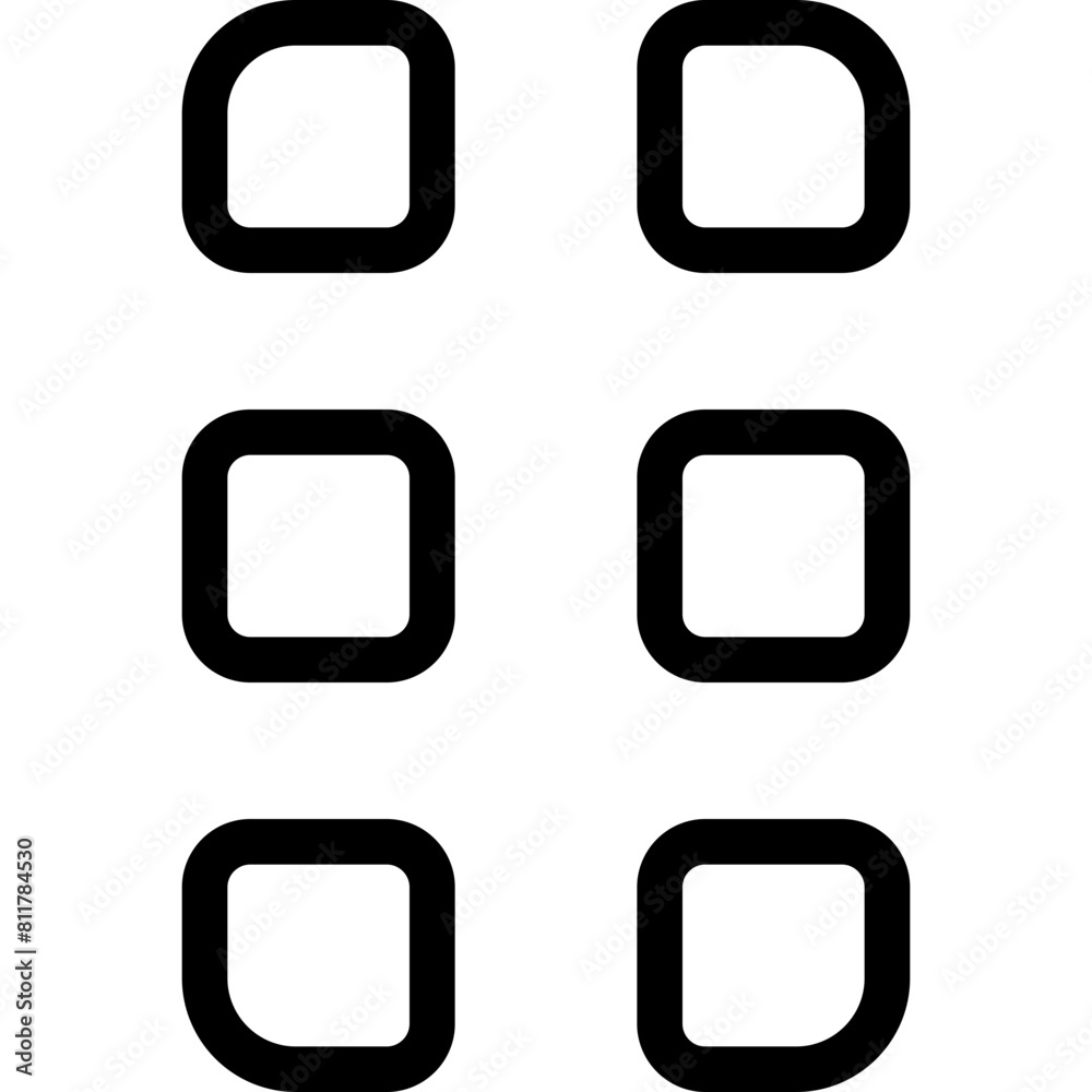 grip vertical icon flat vector grip vertical icon flat vector
