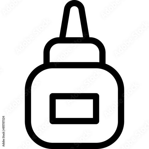 sauce icon flat vector