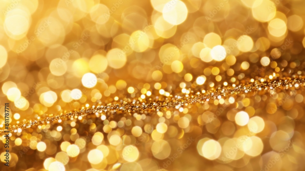 Shiny gold glitter bokeh background. Creative sparkling star dust texture for luxury rich greeting card. Jewel abstract Christmas aesthetic. Shiny gold glitter bokeh background. Creative sparkling star dust texture for luxury rich greeting card. Jewel abstract Christmas aesthetic.