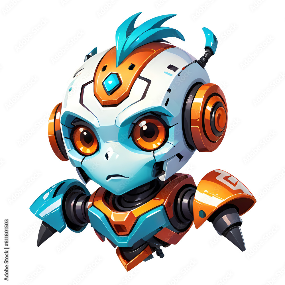 cartoon android, robot logo cartoon android, robot logo