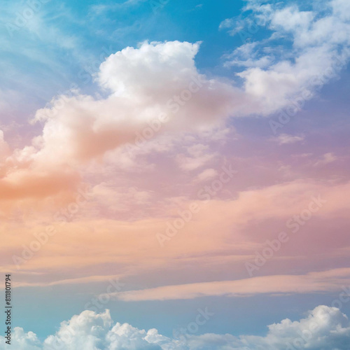 Pastel Sky Clouds Replacement for Stunning Landscape Photography Editing