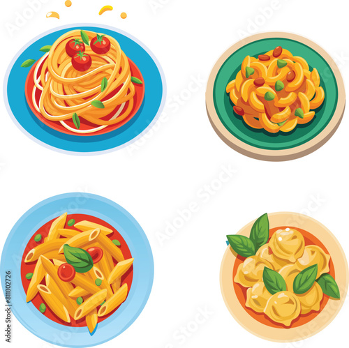 pasta dishes macaroni penne ravioli spaghetti