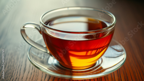 Awaken your senses: steam swirls, filling the air with the delightful aroma of fresh tea