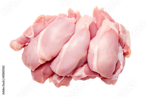 Fresh boneless chicken thighs