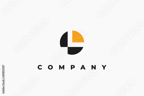 logo letter l circle modern business