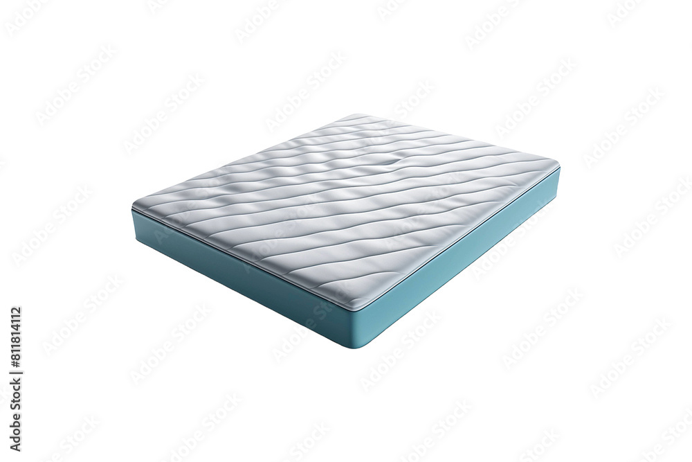 Rubber Foam Mattress isolated on transparent background. Rubber Foam Mattress isolated on transparent background.