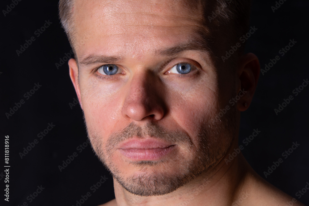 Fototapeta premium Business solutions. Young attractive manager posing on a white background.