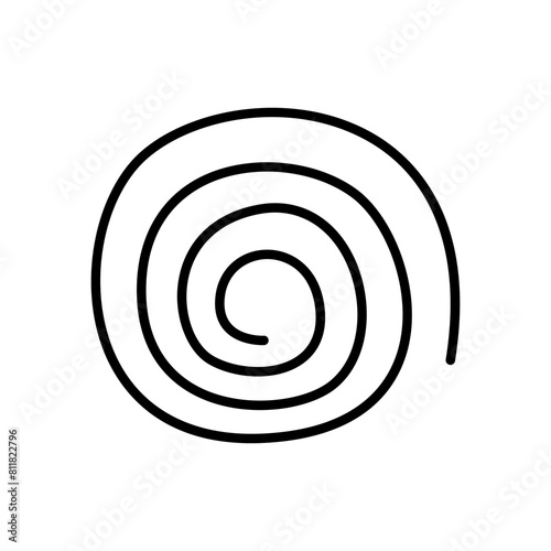 Spring, coil and absorber icon