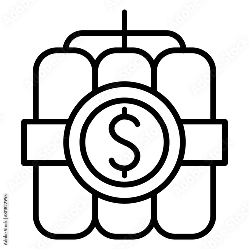 Business war icon