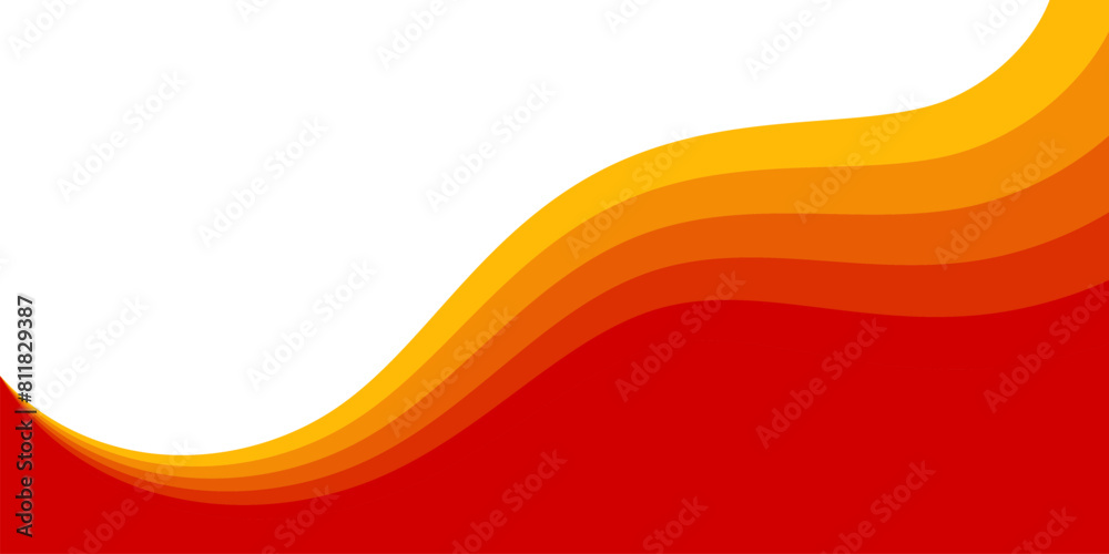 Elegant abstract background with orange wave flow shape. Orange curve background. Elegant abstract background with orange wave flow shape. Orange curve background.