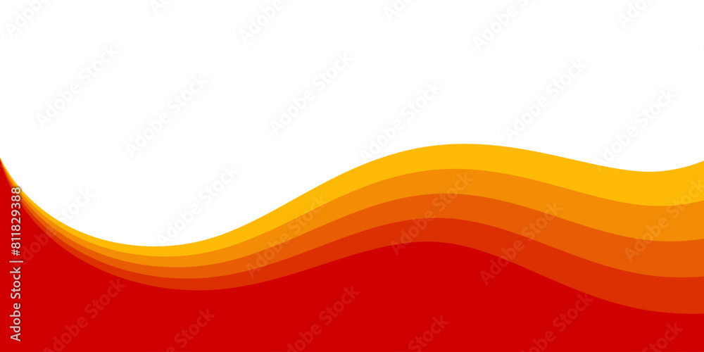 Elegant abstract background with orange wave flow shape. Orange curve background. Elegant abstract background with orange wave flow shape. Orange curve background.