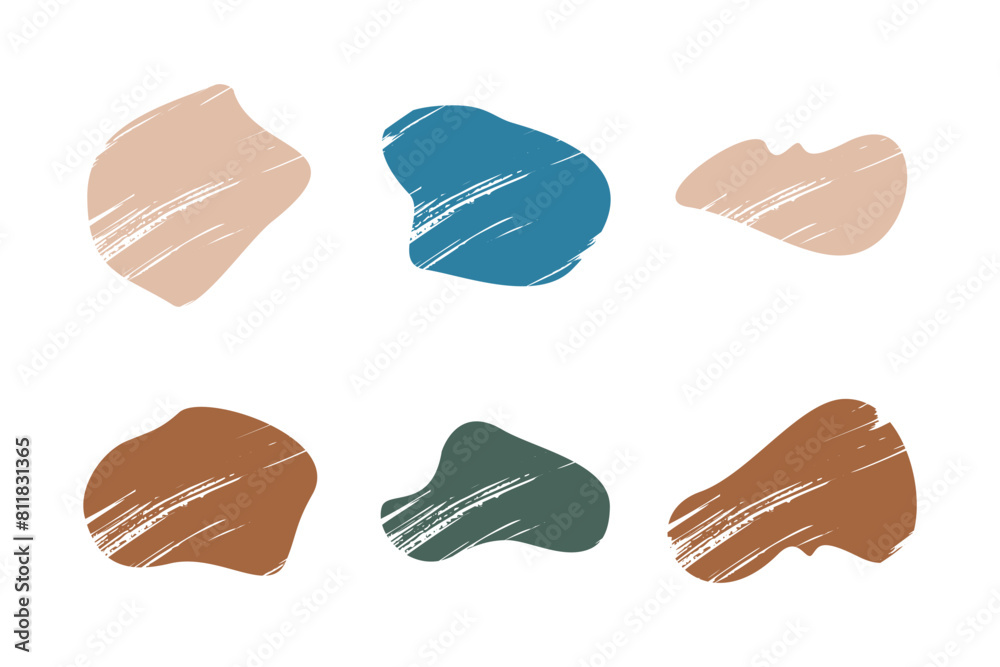 Grunge Blobs Fluid Shapes pictogram symbol visual illustration Set. Grunge Blobs Fluid Shapes pictogram symbol visual illustration Set.