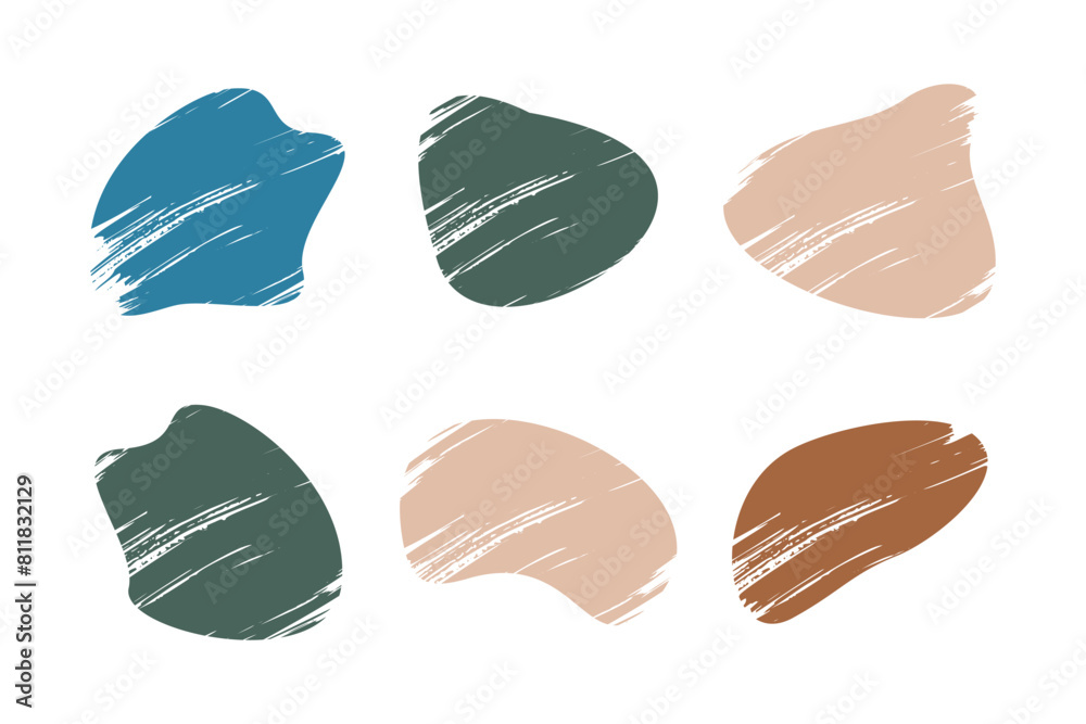 Grunge Blobs Fluid Shapes pictogram symbol visual illustration Set. Grunge Blobs Fluid Shapes pictogram symbol visual illustration Set.