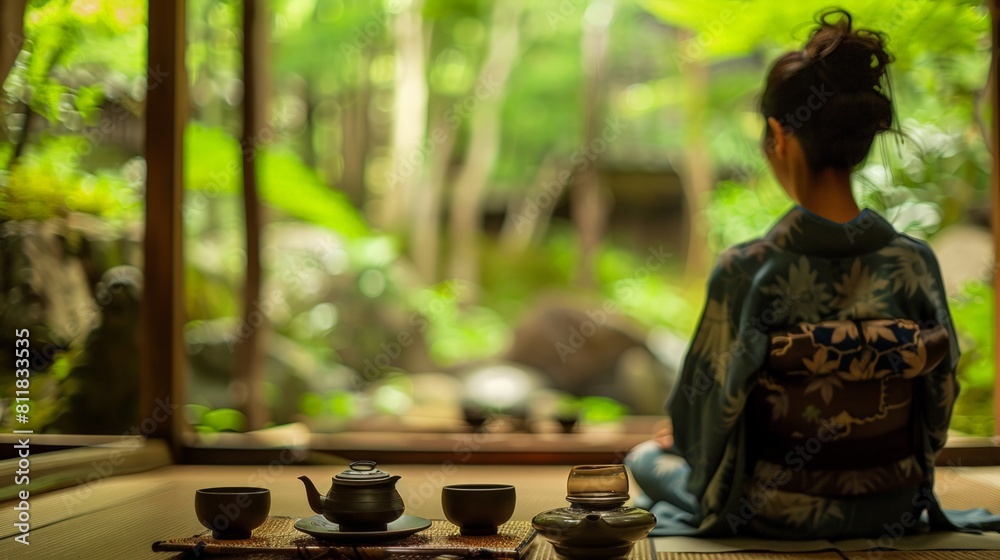 Taking part in a traditional tea ceremony in Kyoto Japan experiencing ...