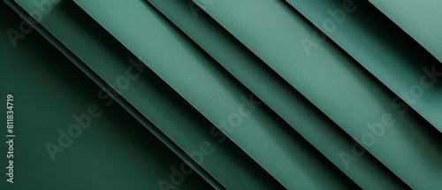 Green background with diagonal lines and geometric shapes (kitchen glass)
