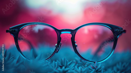 Glasses on sale! Opticians are offering a huge sale on trendy plastic frame glasses. Get yours now before they sell out! photo