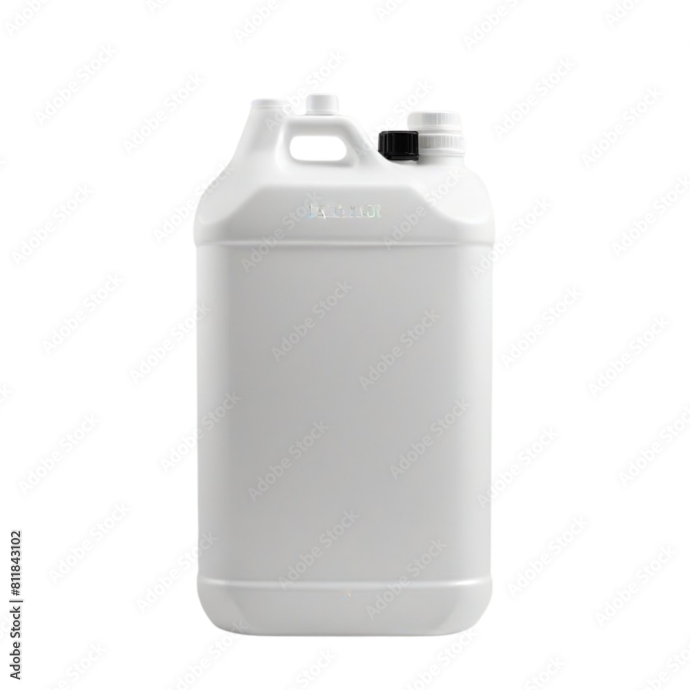 white plastic container on Isolated transparent background png. generated with AI white plastic container on Isolated transparent background png. generated with AI