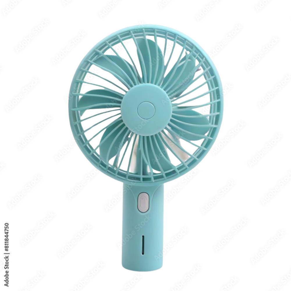 Obraz premium electric fan on Isolated transparent background png. generated with AI