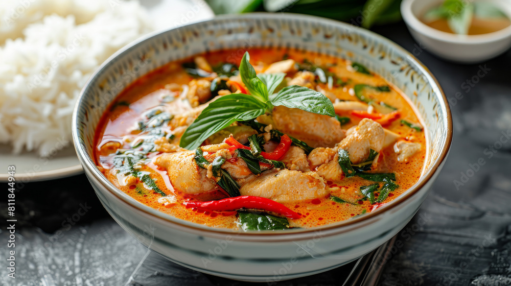 Try out our delicious chicken curry, green curry chicken, chicken soup with vermicelli, or spicy chicken soup.