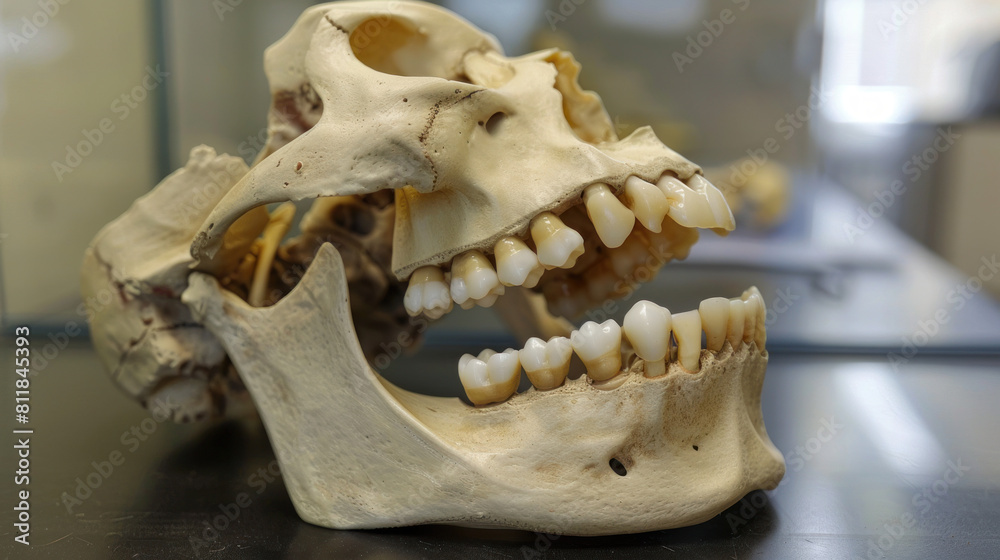 Using implants, the entire upper jawbone is reconstructed. Using implants, the entire upper jawbone is reconstructed.