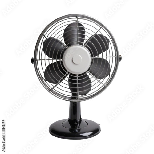 electric fan on Isolated transparent background png. generated with AI
