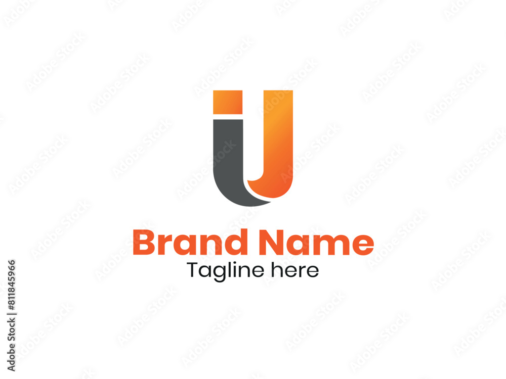 UIJ Letter logo design . Illustrated logo,minimal design.Creative minimalist abstract logo design . UIJ Letter logo design . Illustrated logo,minimal design.Creative minimalist abstract logo design .