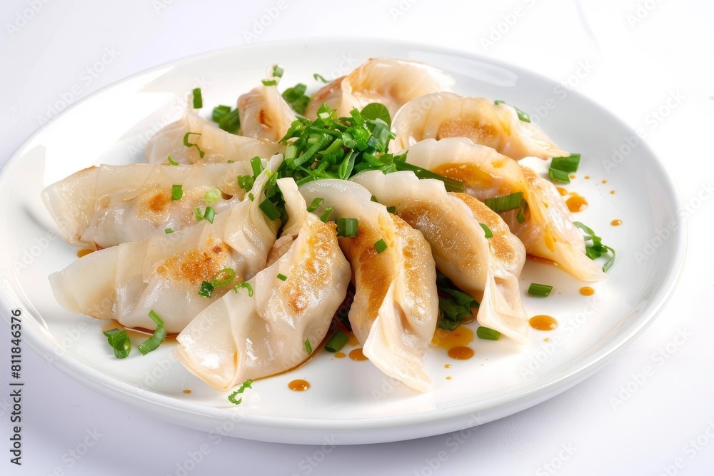 Delectable Pork and Ginger Potstickers with Napa Cabbage Delectable Pork and Ginger Potstickers with Napa Cabbage