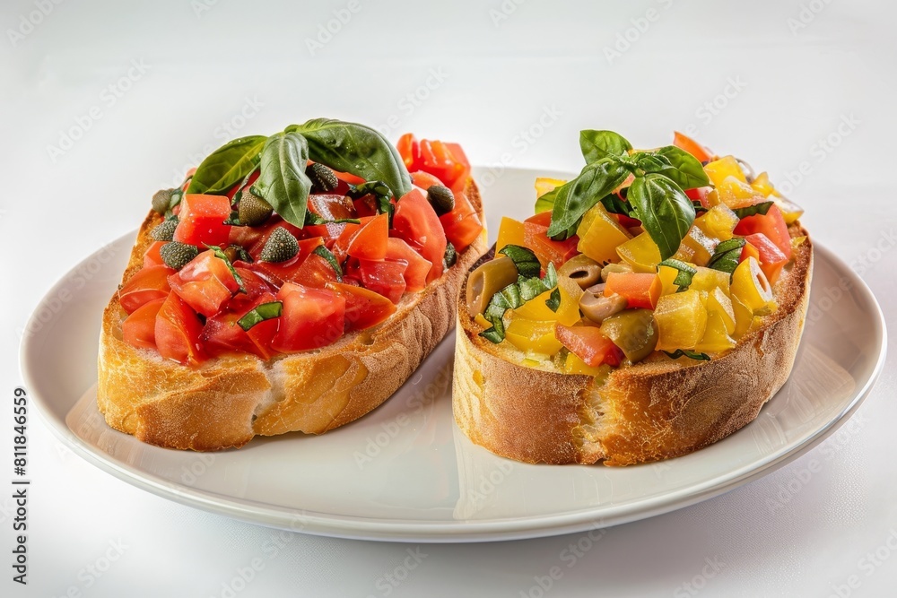 Culinary Masterpiece: Tomato Basil Bruschettas Culinary Masterpiece: Tomato Basil Bruschettas