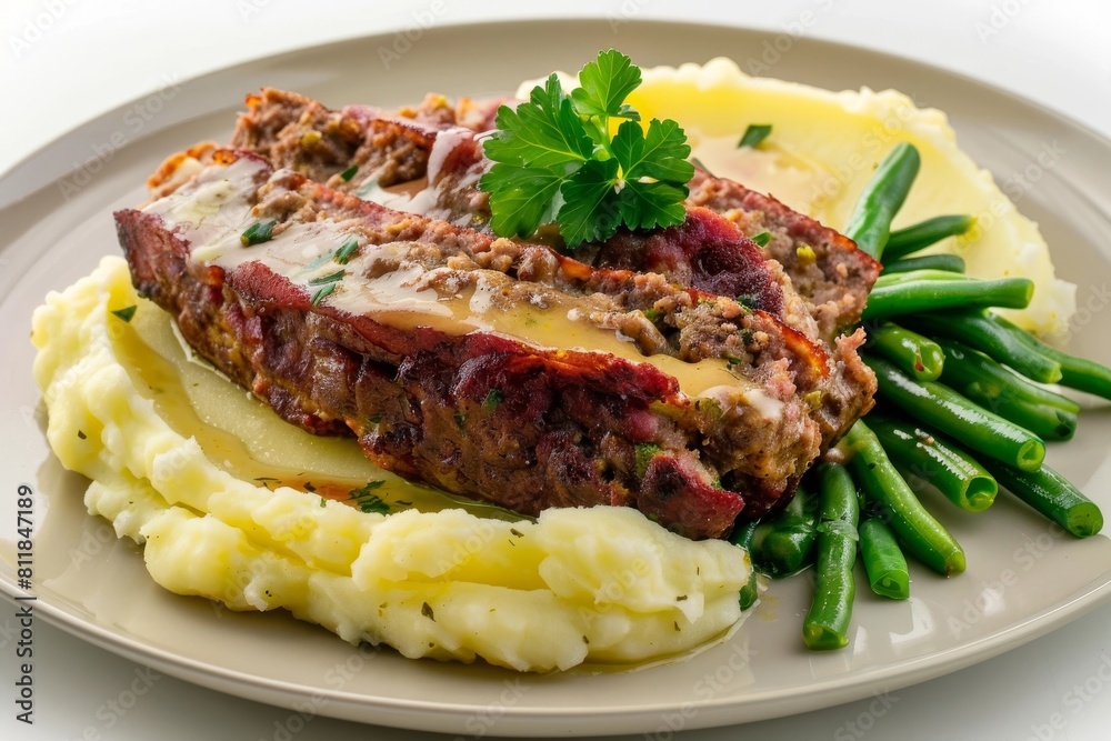 Elegant Meatloaf with Herbs and Spices Elegant Meatloaf with Herbs and Spices