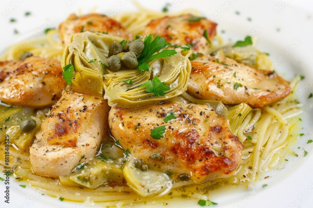 Scrumptious Chicken Scaloppini with Artichokes and Capers Scrumptious Chicken Scaloppini with Artichokes and Capers