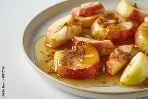 Classic Apple Sauce with Fresh Golden Delicious and Fuji Apples and Cognac photo