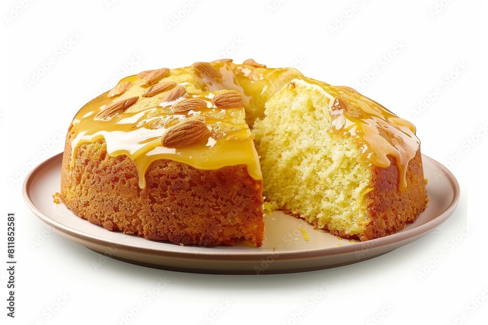 Taste-Bud Tingling Almond Pound Cake with Sweet Lemon Glaze Taste-Bud Tingling Almond Pound Cake with Sweet Lemon Glaze