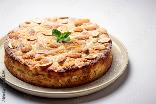 Tantalizing Almond Orange Cake with a Touch of Citrus Zest
