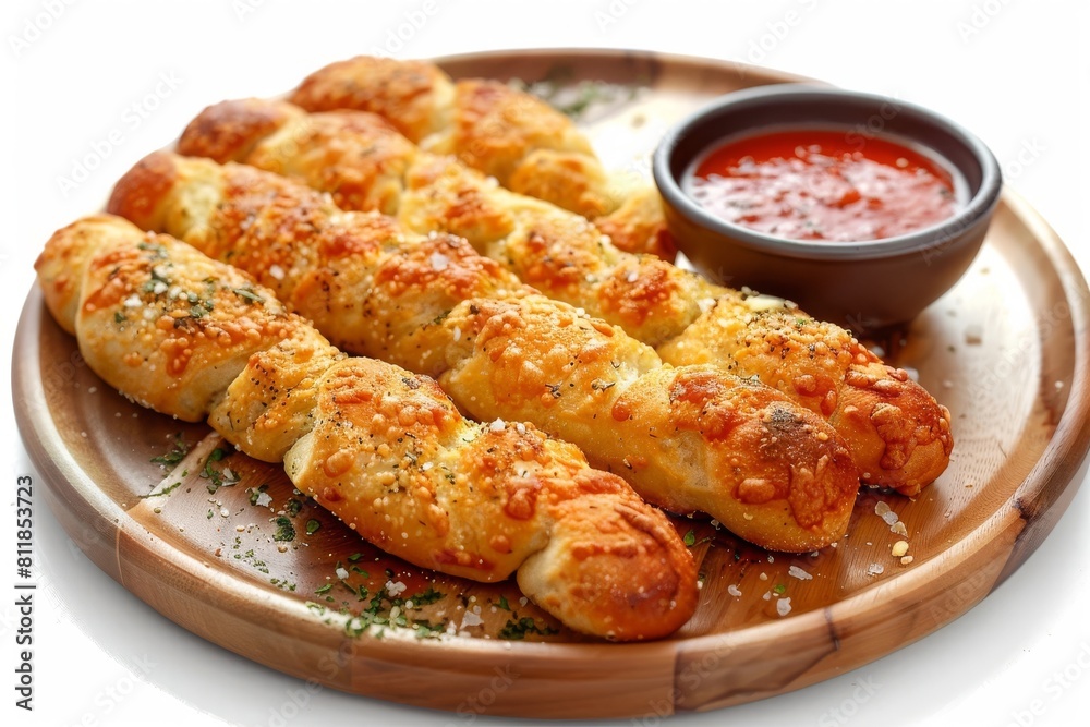 Mouthwatering Homemade Breadsticks with Melted Butter Mouthwatering Homemade Breadsticks with Melted Butter