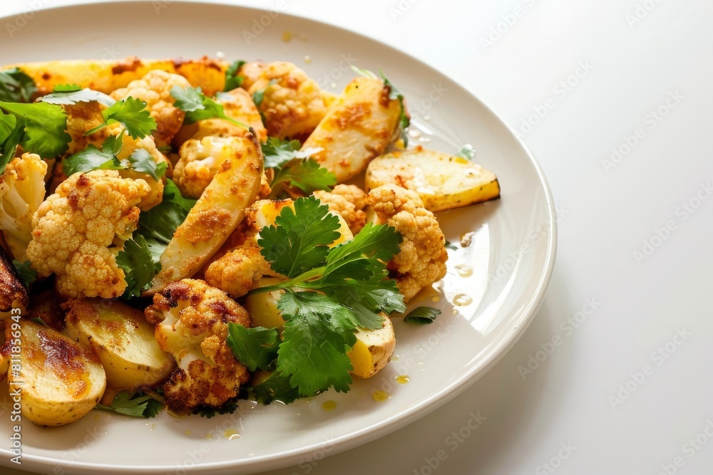Golden-Brown Potato Fries and Crisp Cauliflower Golden-Brown Potato Fries and Crisp Cauliflower