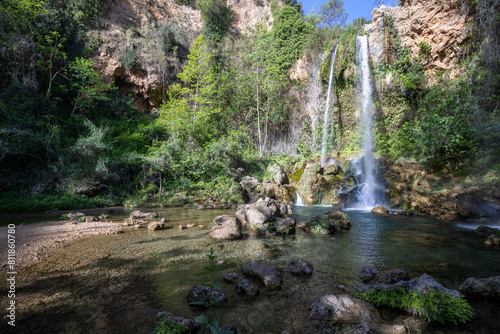 Cascado de los Vikingos Pueblo Anna Valencia Spain photo