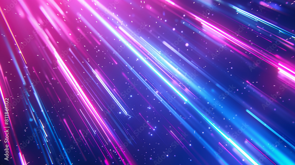 A colorful, neon-lit background with a purple and blue gradient. The background is filled with a lot of small, colorful dots that create a sense of movement and energy. Scene is vibrant and dynamic A colorful, neon-lit background with a purple and blue gradient. The background is filled with a lot of small, colorful dots that create a sense of movement and energy. Scene is vibrant and dynamic