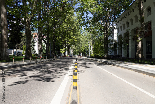Obraz na płótnie Moldova. 05.05.2024. Streets of Chisinau w salonie