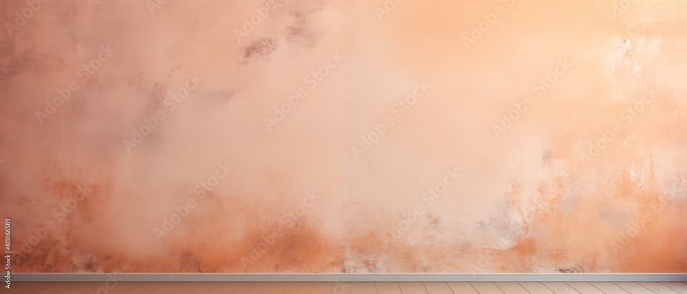 Textured Orange Wall with Mottled Design Textured Orange Wall with Mottled Design