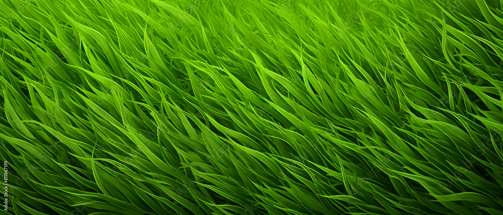 Lush Green Grass Background for Environmental and Ecological Themes Lush Green Grass Background for Environmental and Ecological Themes