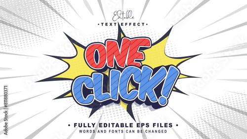 editable one click text effect.typhography logo