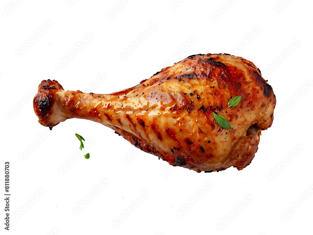 Delicious Grilled Chicken Legs. barbecue food. PNG Delicious Grilled Chicken Legs. barbecue food. PNG