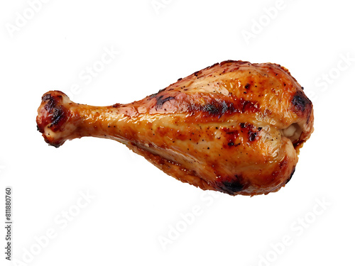 Delicious Grilled Chicken Legs. barbecue food. PNG