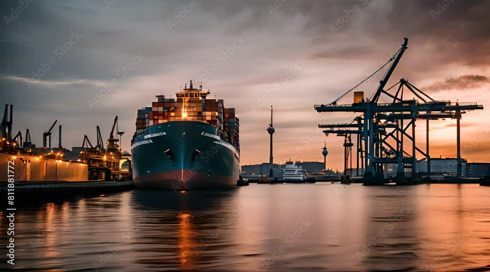 Burchardkai Hamburg Hafen