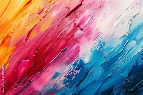 Create a backdrop with paint.