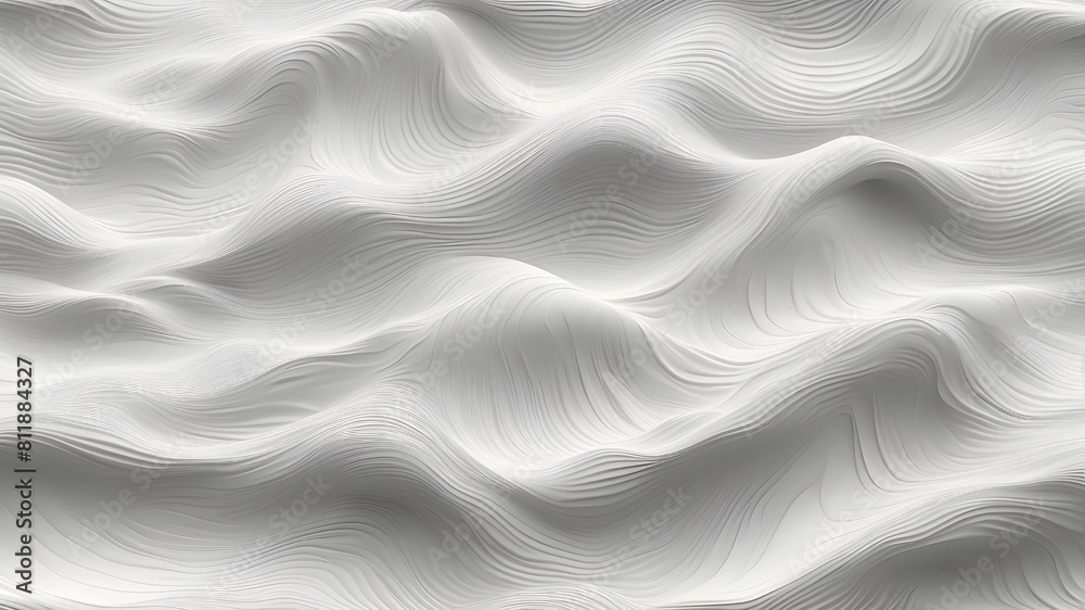 Stylish seamless wave texture background in monochrome white ideal for design projects Stylish seamless wave texture background in monochrome white ideal for design projects
